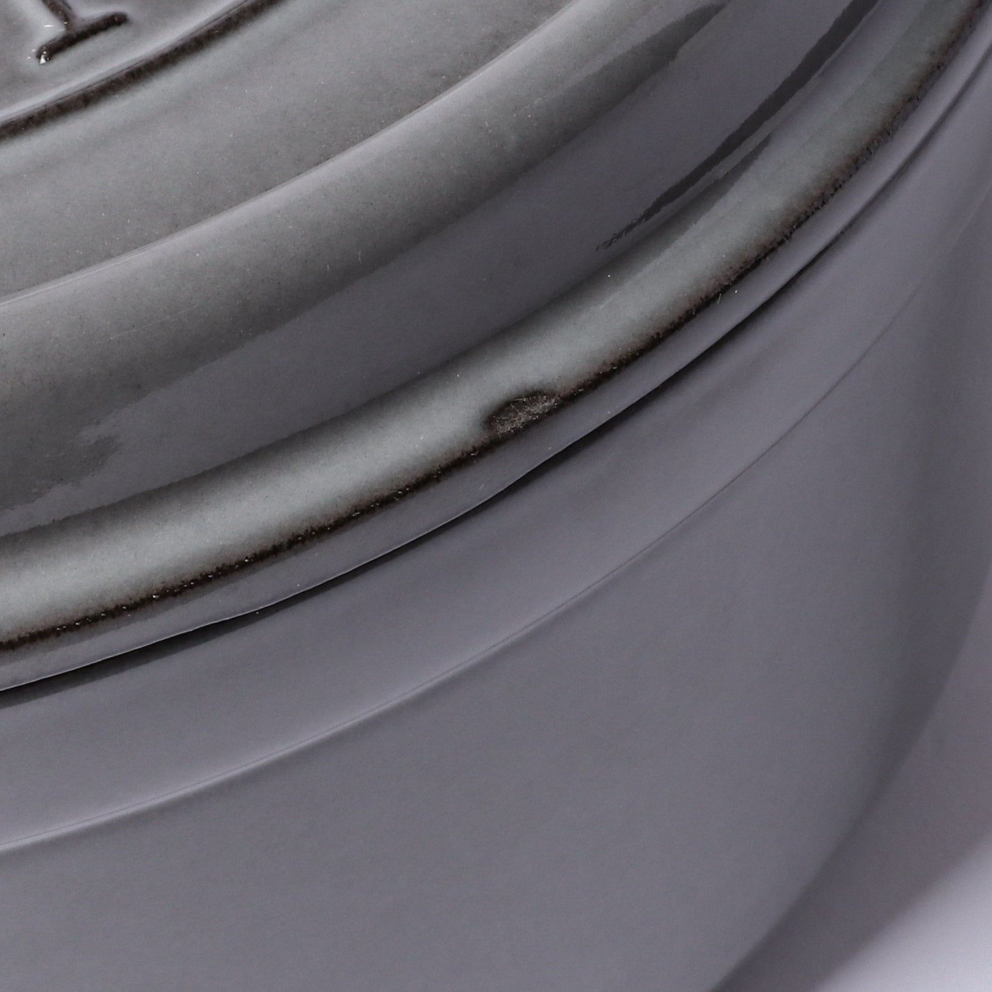 ピコ・ココット ラウンド 24cm グレー