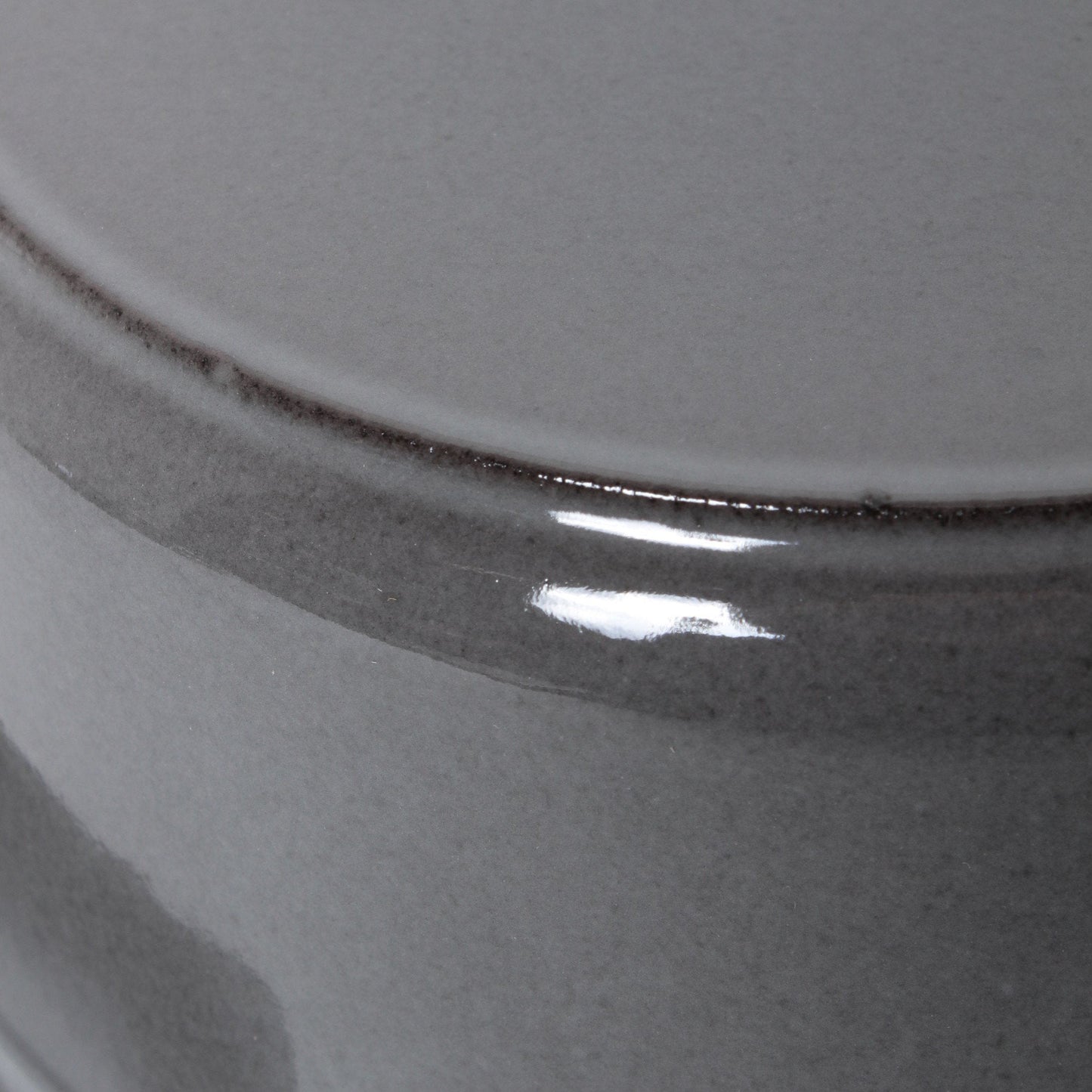 ピコ・ココット ラウンド 20cm グレー