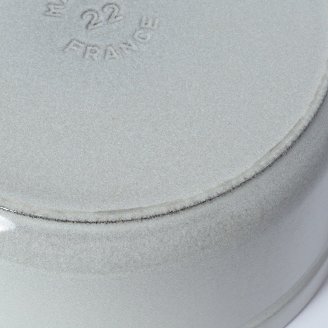 ピコ・ココット ラウンド 22cm グレー