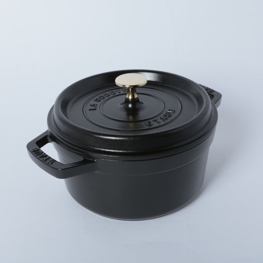 ピコ・ココット ラウンド 20cm ブラック