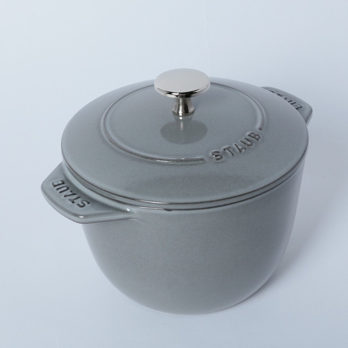 ラ・ココット de GOHAN 16cm グレー