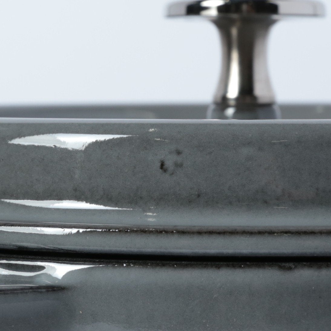 ピコ・ココット ラウンド 20cm グレー