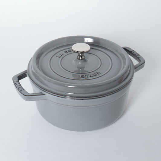 ピコ・ココット ラウンド 22cm グレー