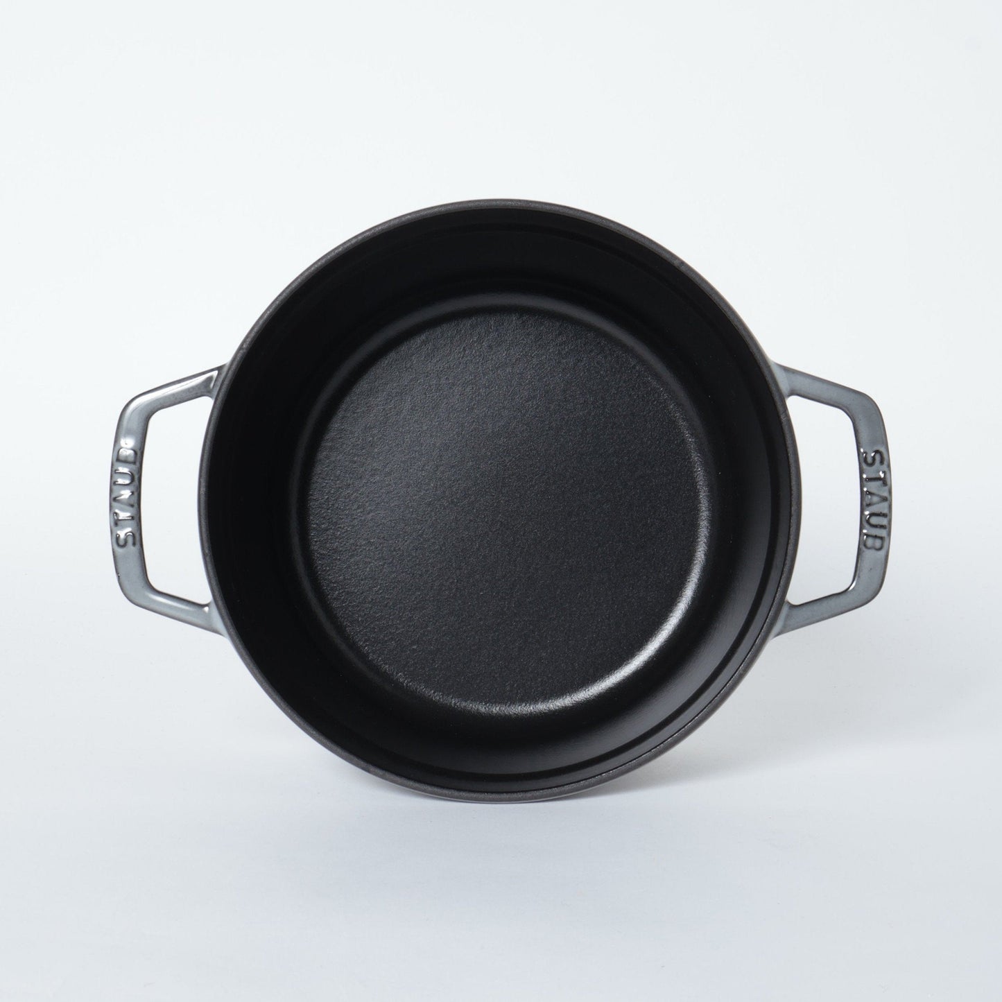 ピコ・ココット ラウンド 22cm グレー