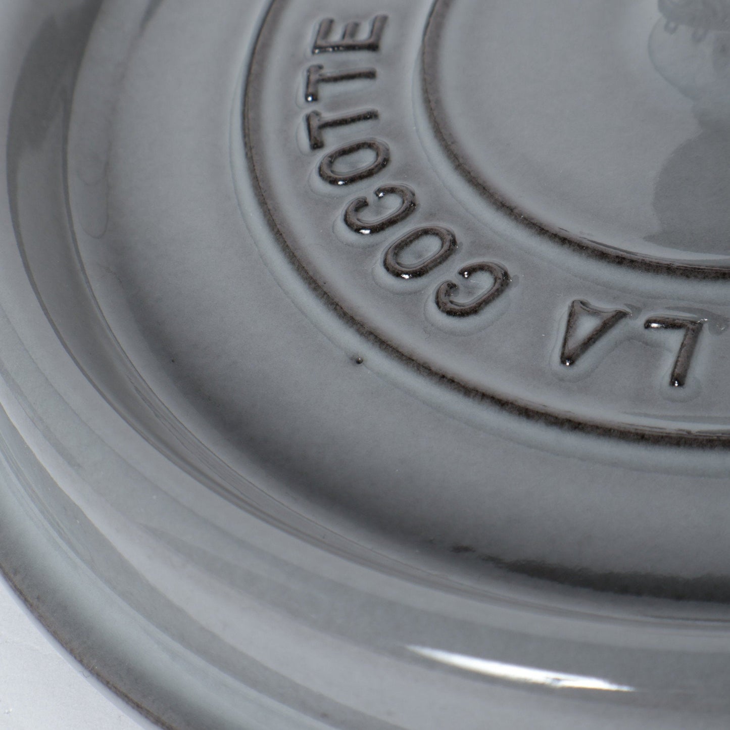 ピコ・ココット ラウンド 22cm グレー