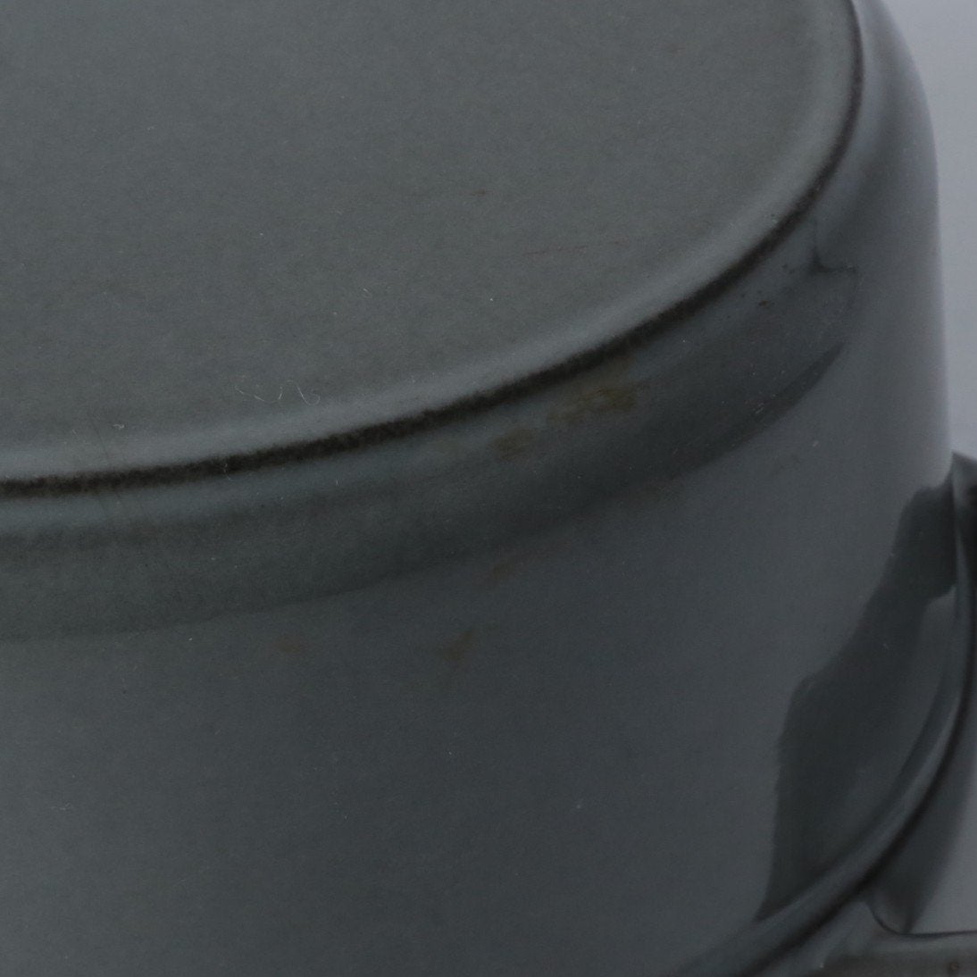 ピコ・ココット オーバル 23cm グレー