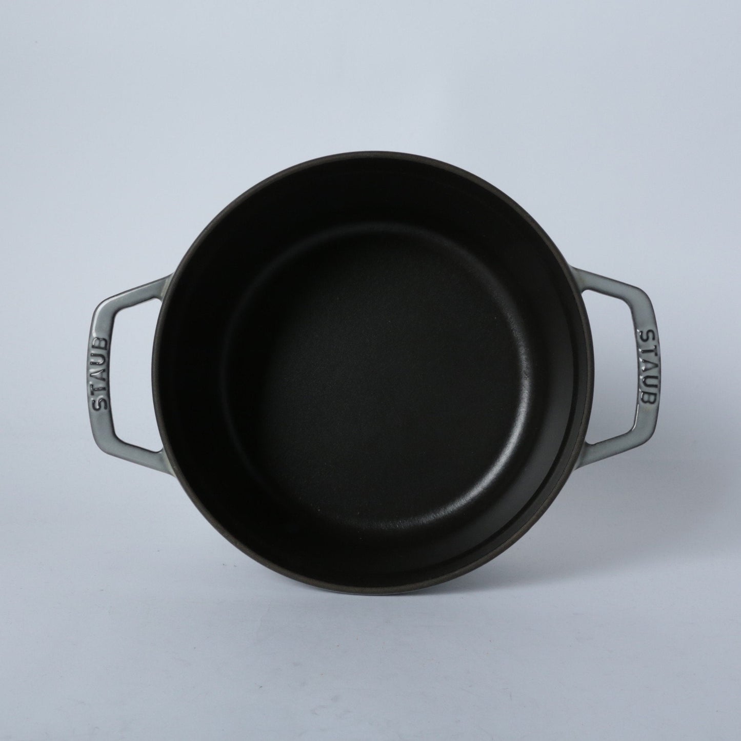 ピコ・ココット ラウンド 22cm グレー