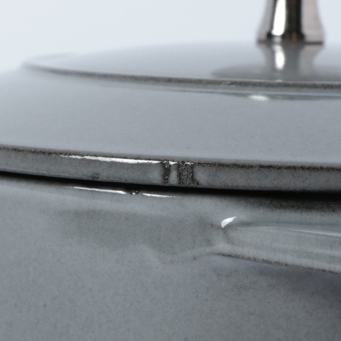 ラ・ココット de GOHAN 16cm グレー