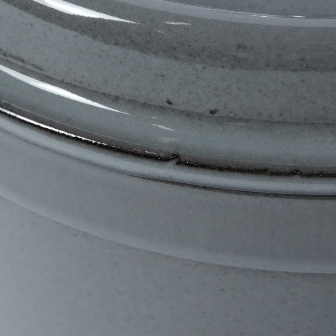 ピコ・ココット ラウンド 20cm グレー