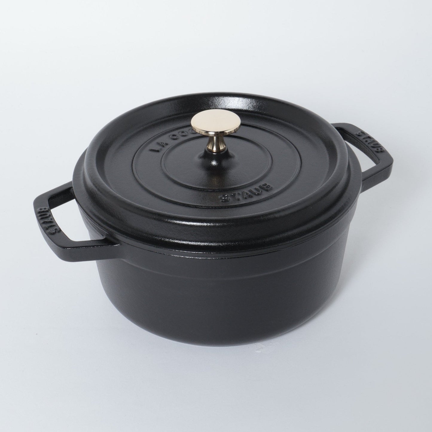 ピコ・ココット ラウンド 22cm ブラック