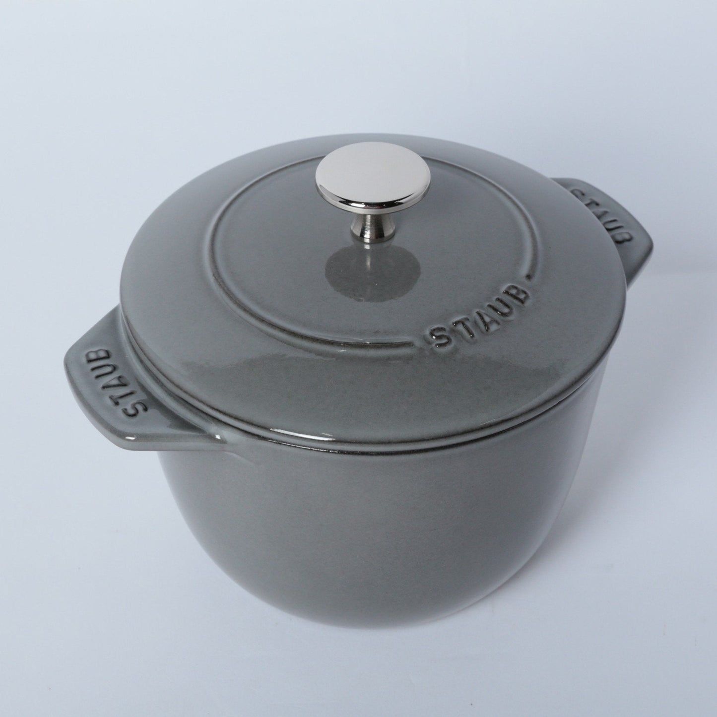 ラ・ココット de GOHAN 16cm グレー