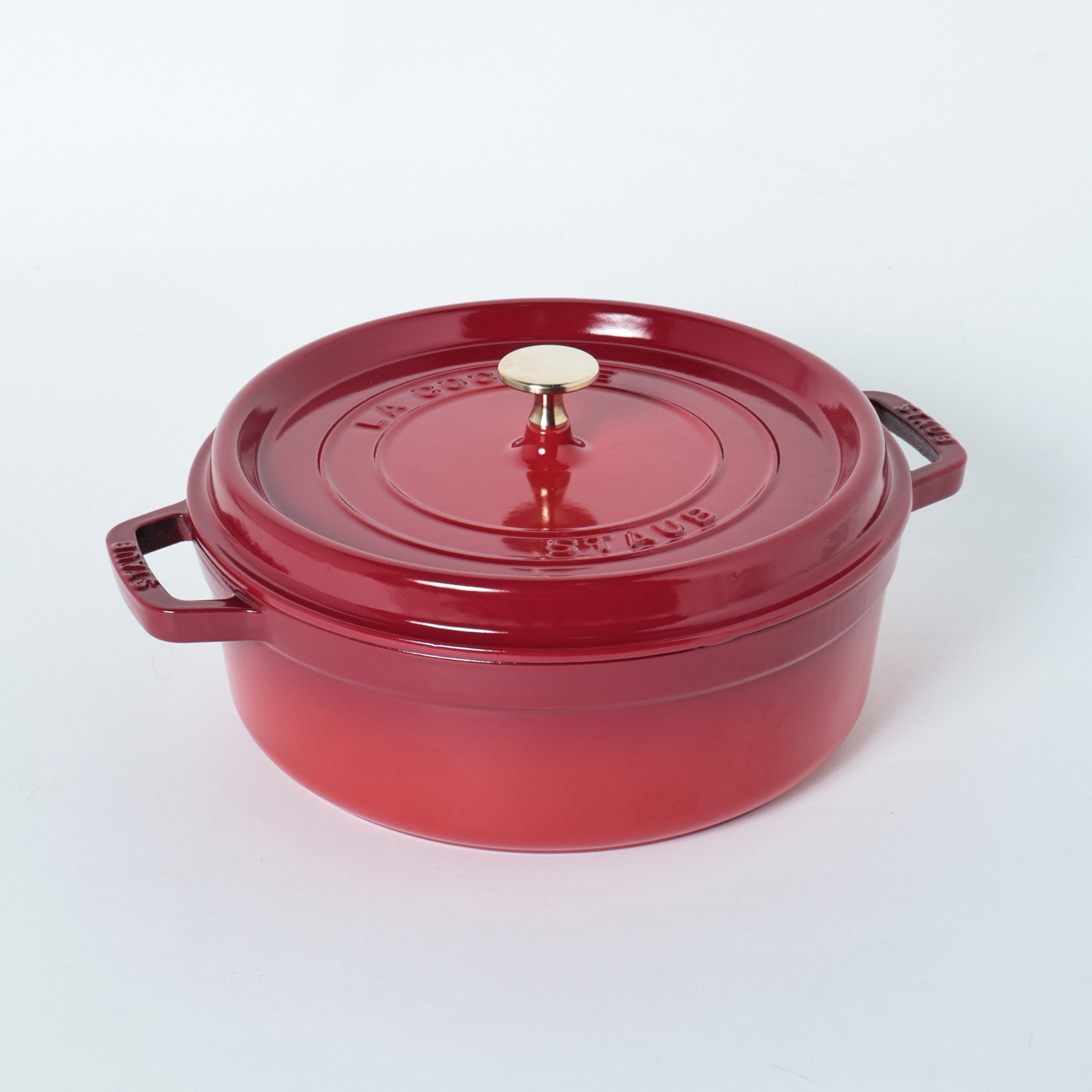 staub 小型レッドココット 16cm 豚さんの取っ手付き ピコ・ココット 【並行輸入品】ストウブ 鍋 24cm ピコ ココット