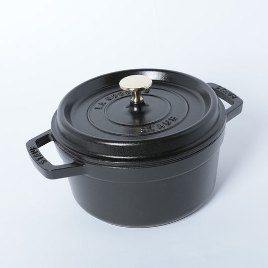 ピコ・ココット ラウンド 20cm ブラック