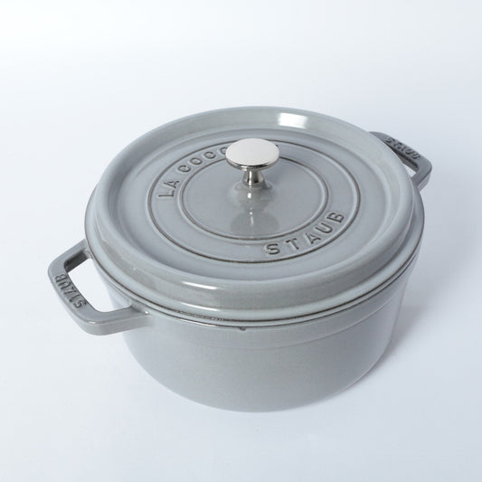 ピコ・ココット ラウンド 24cm グレー