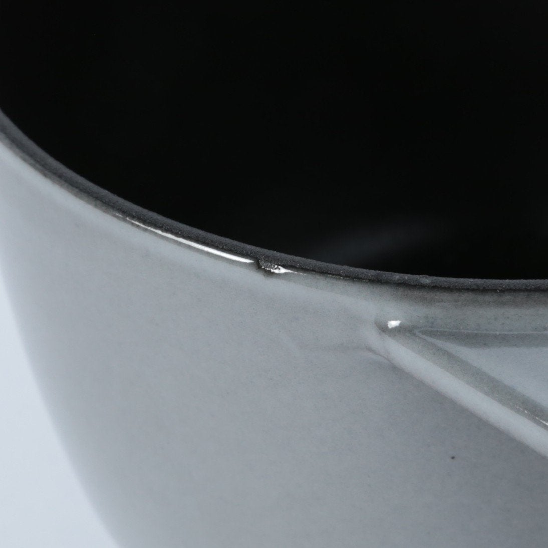 ラ・ココット de GOHAN 16cm グレー