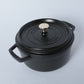 ピコ・ココット ラウンド 22cm ブラック
