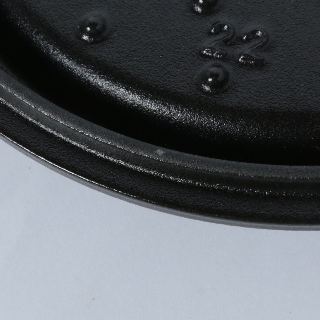 ピコ・ココット ラウンド 22cm ブラック