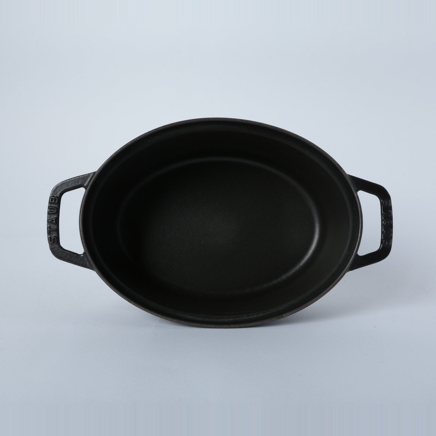 ピコ・ココット オーバル 23cm ブラック