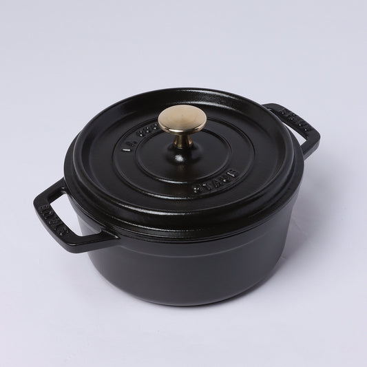 ピコ・ココット ラウンド 18cm ブラック