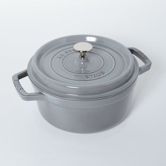 ピコ・ココット ラウンド 22cm グレー