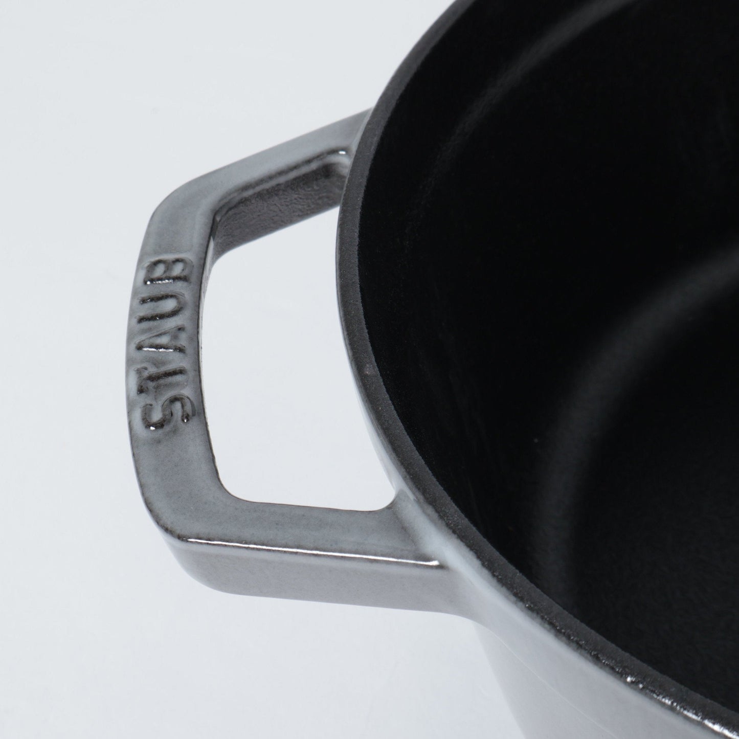 ピコ・ココット ラウンド 22cm グレー