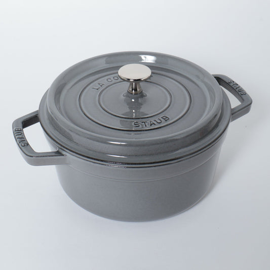 ピコ・ココット ラウンド 22cm グレー
