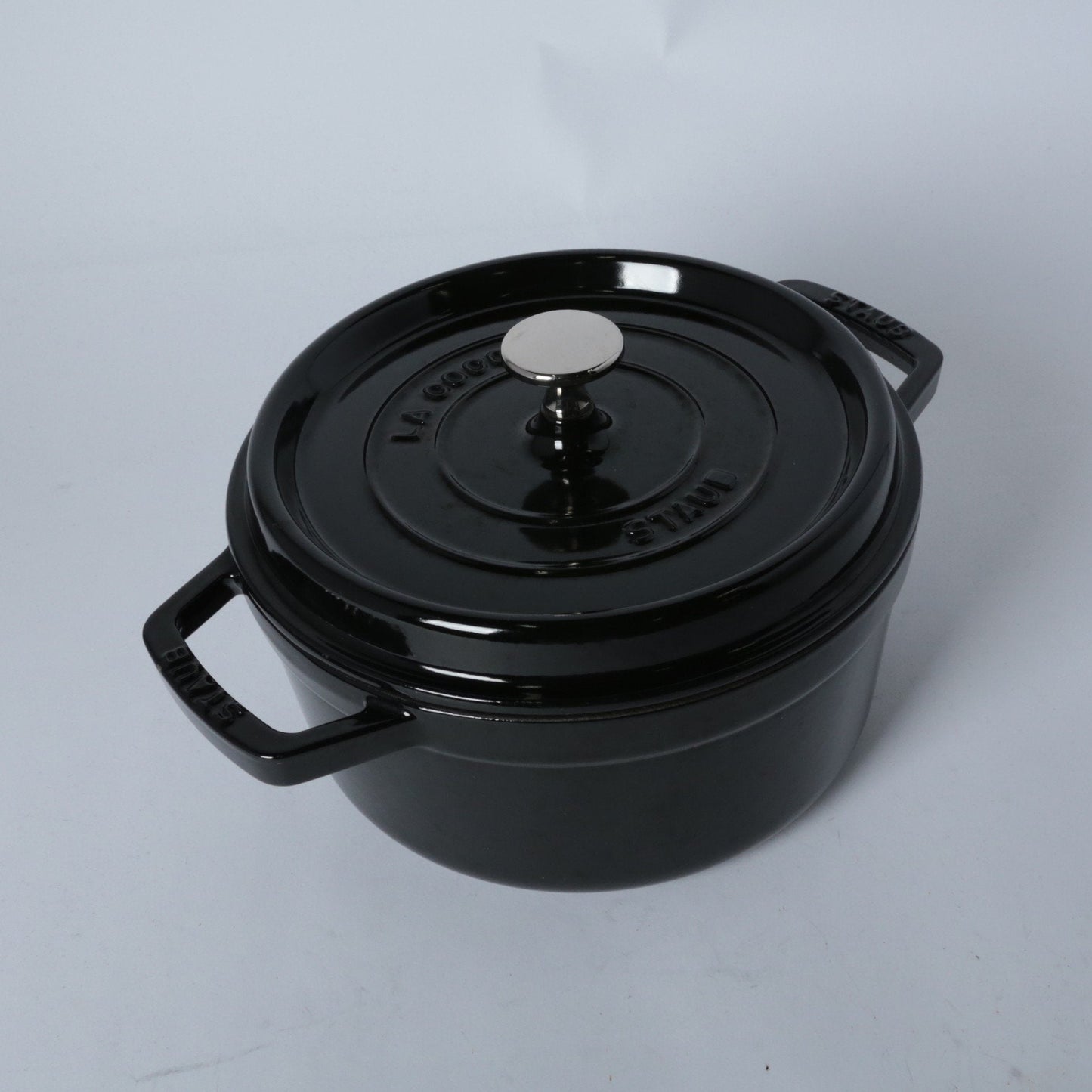 ピコ・ココット ラウンド 22cm シャイニーブラック