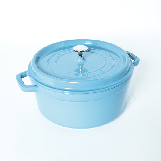 ピコ・ココット ラウンド 26cm サックスブルー