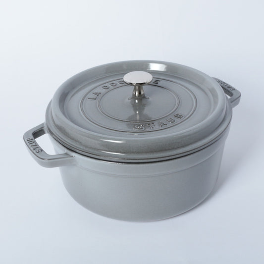 ピコ・ココット ラウンド 24cm グレー