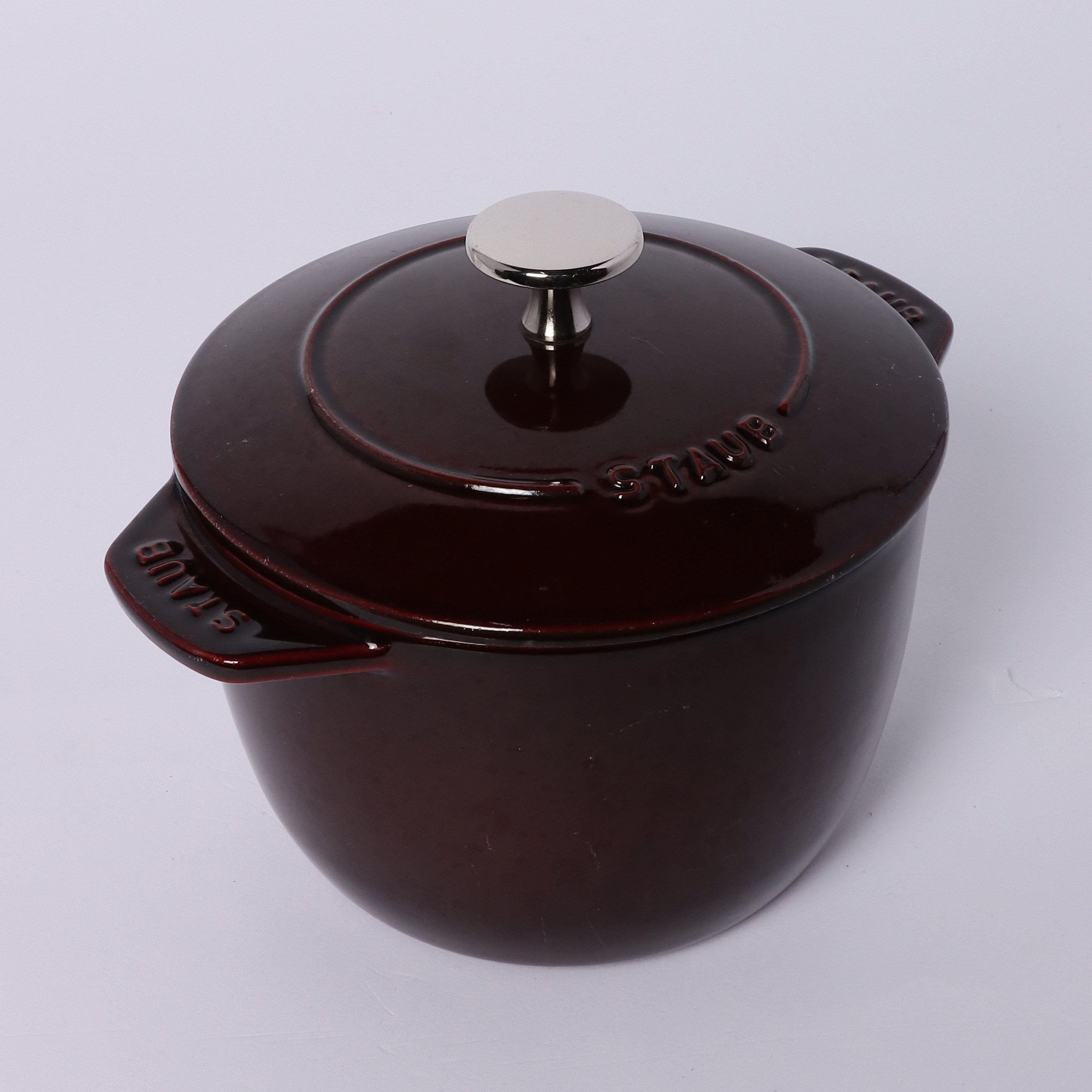 ストウブ ラ・ココット de GOHAN M ボルドー　16㎝　生涯保証付 楽天市場】staub ストウブ ラ・ココット de GOHAN M ボルドー 40505
