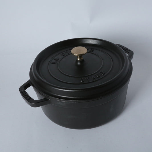 ピコ・ココット ラウンド 24cm ブラック