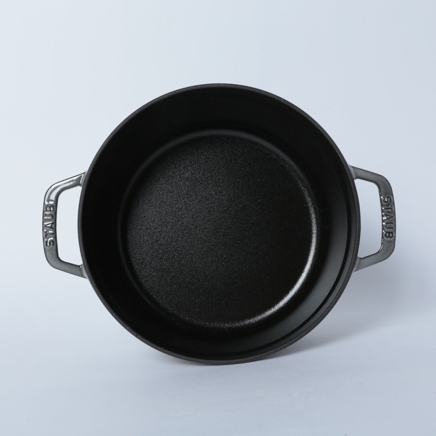 ピコ・ココット ラウンド 24cm グレー