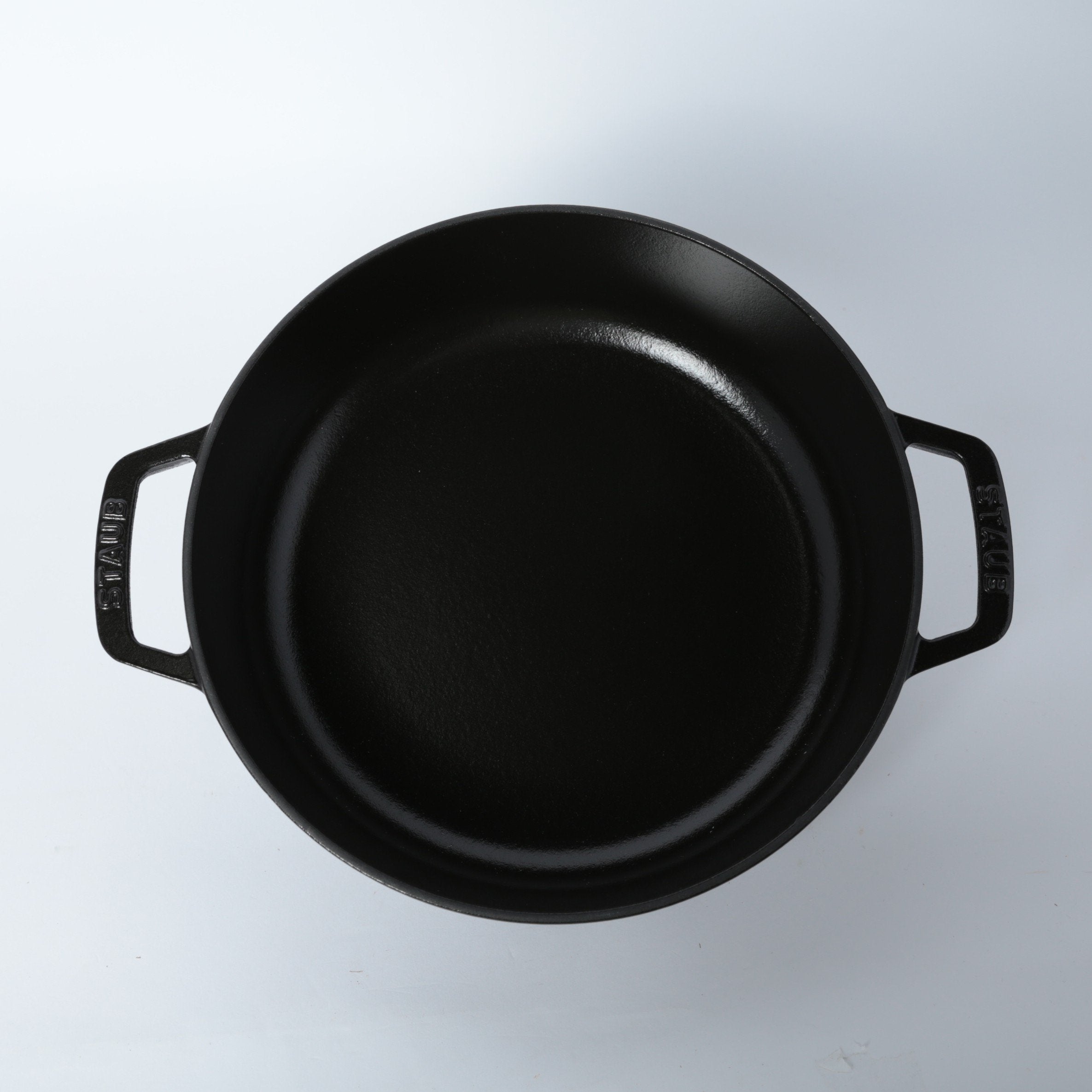 【最終値下げ】staub 24センチ　新品未使用　　黒　⚠️蓋なし⚠️ 楽天市場】staub 24 cmの通販