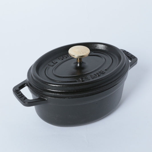 ピコ・ココット オーバル 15cm ブラック