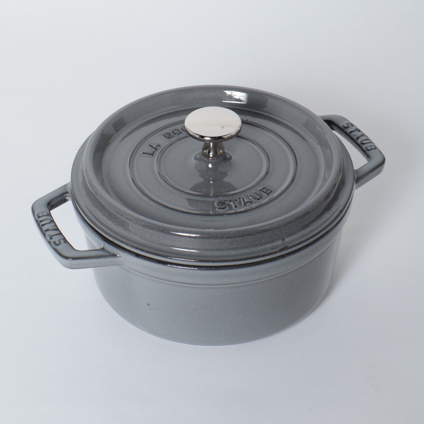 ピコ・ココット ラウンド 18cm グレー