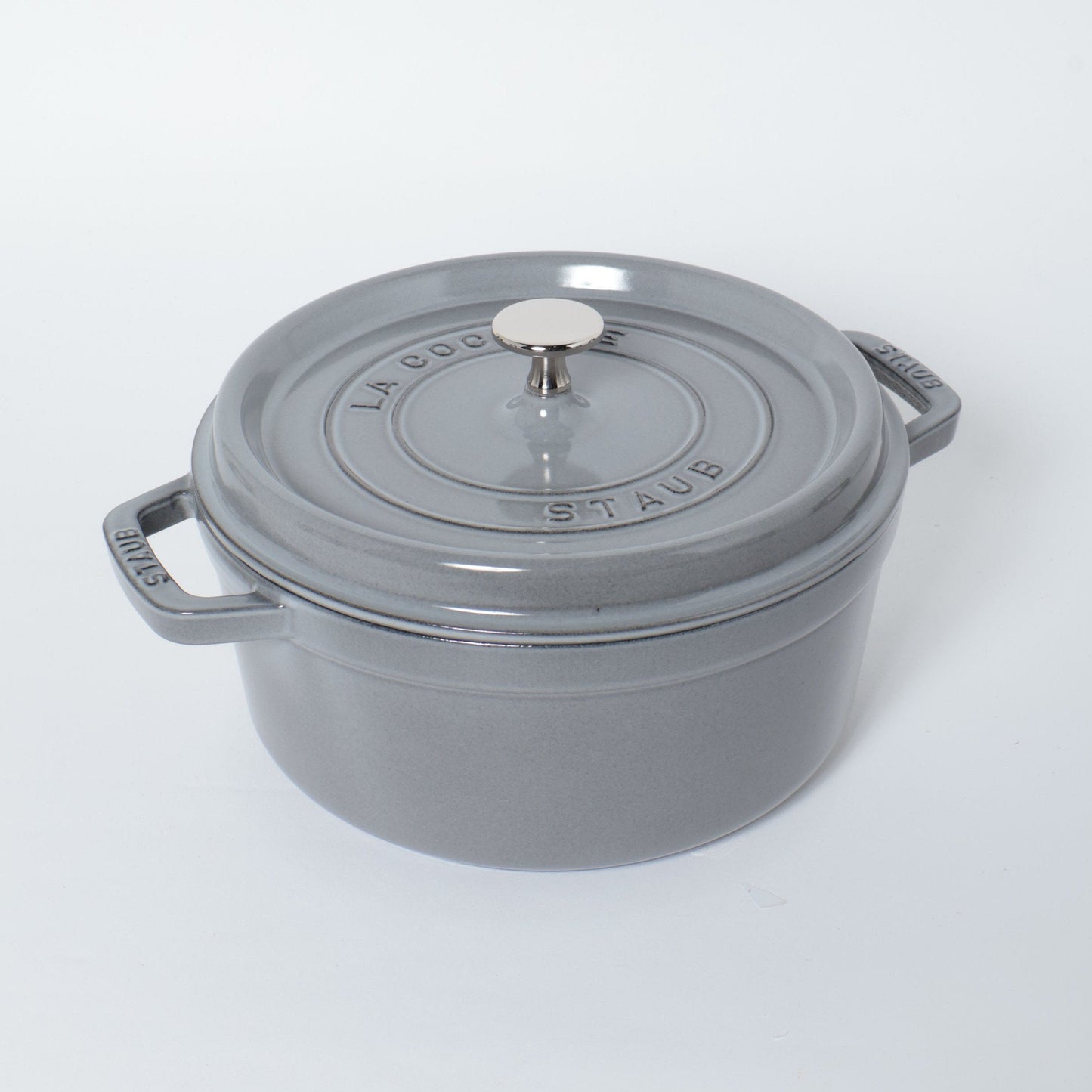 ピコ・ココット ラウンド 24cm グレー