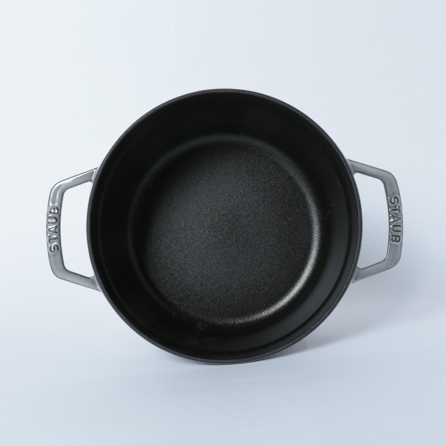 ピコ・ココット ラウンド 22cm グレー