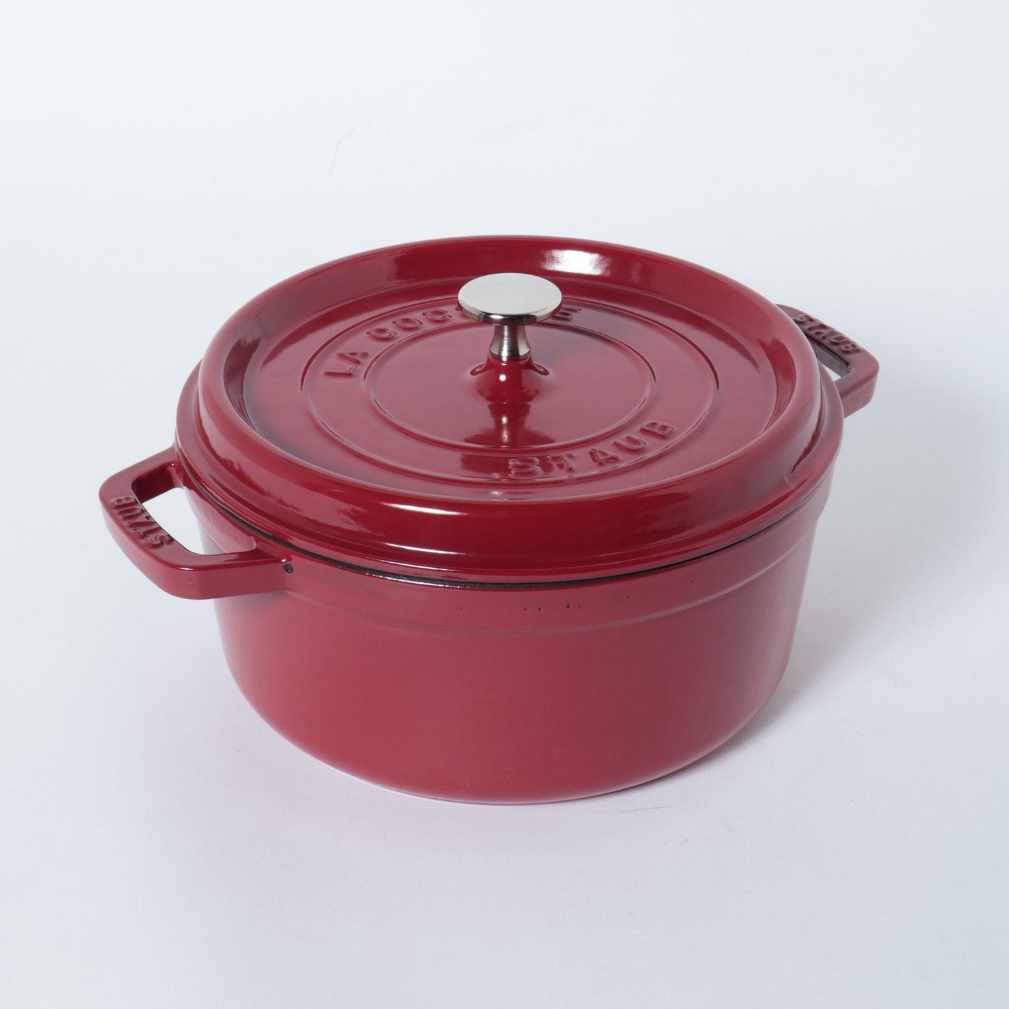 ピコ・ココット ラウンド 24cm ボルドー