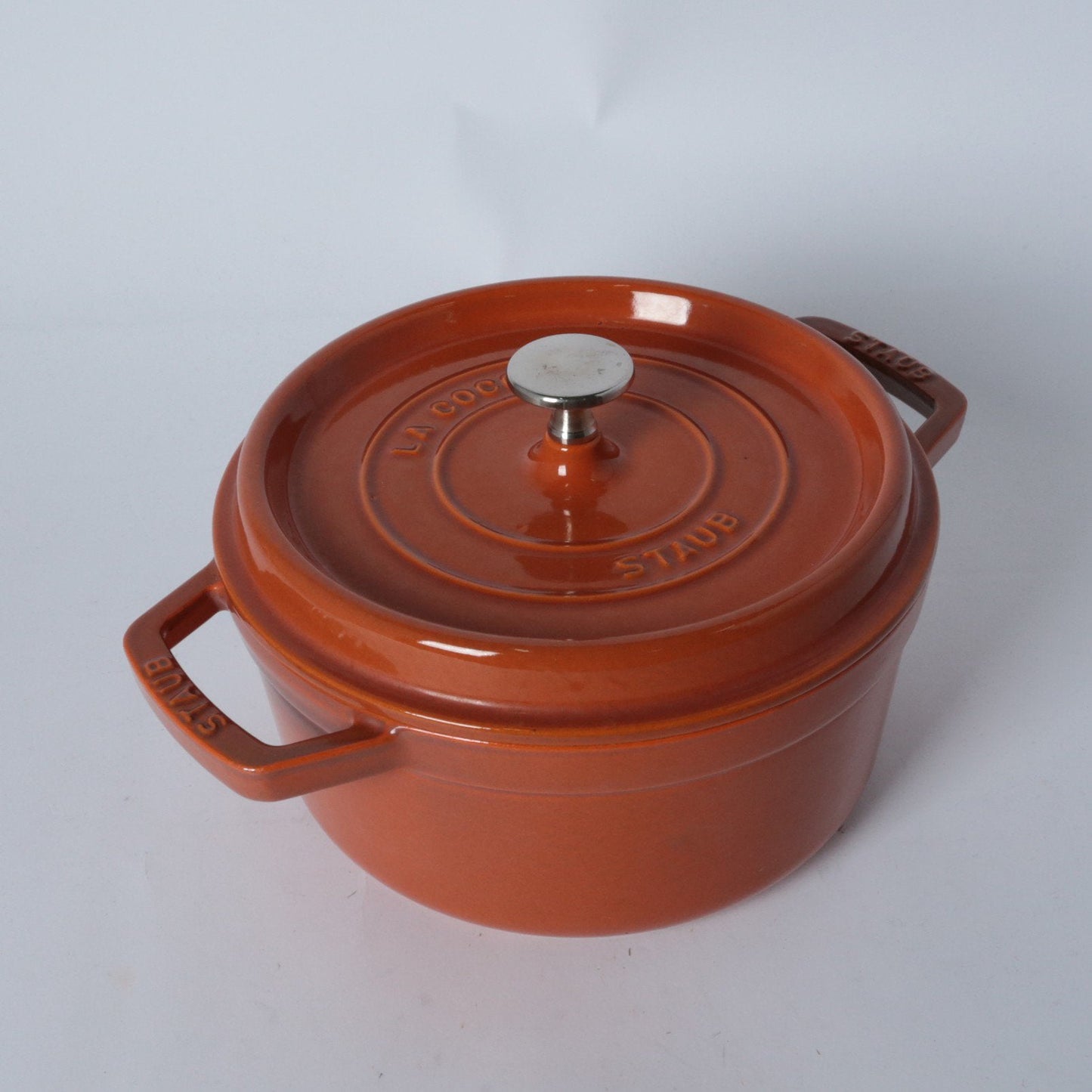 ピコ・ココット ラウンド 22cm シナモン