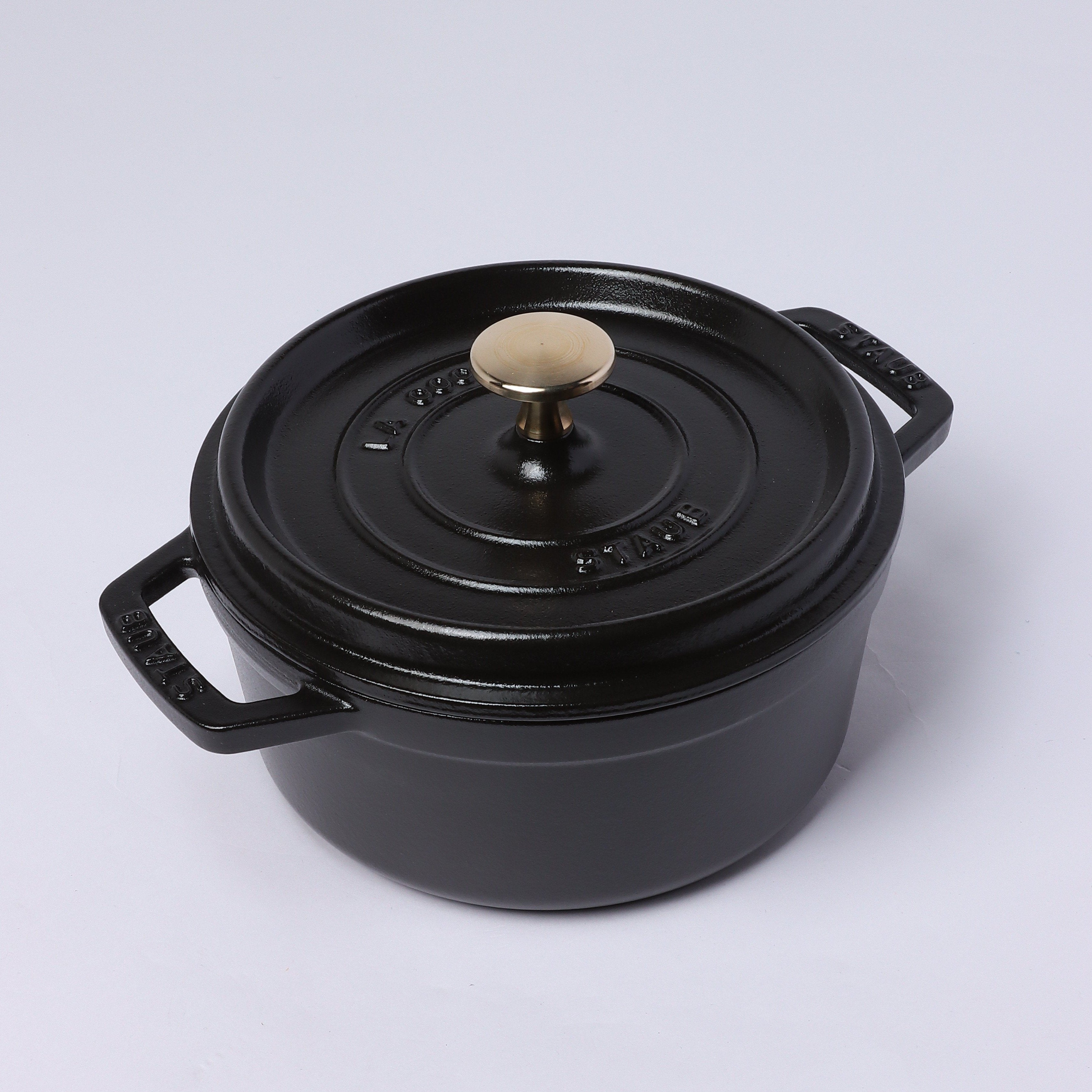 新品未使用　STAUB ピコ ココット　ラウンド ブラック 20cm ピコ・ココット ラウンド 18cm ブラック｜ココット｜ストウブ公式